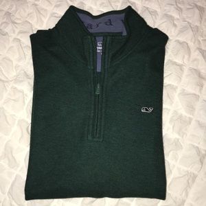 Vineyard Vines Men’s 1/2” zip Sweater